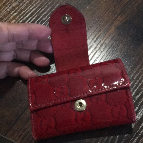 EUC Gucci Key Red Holder - Picture 3 of 4